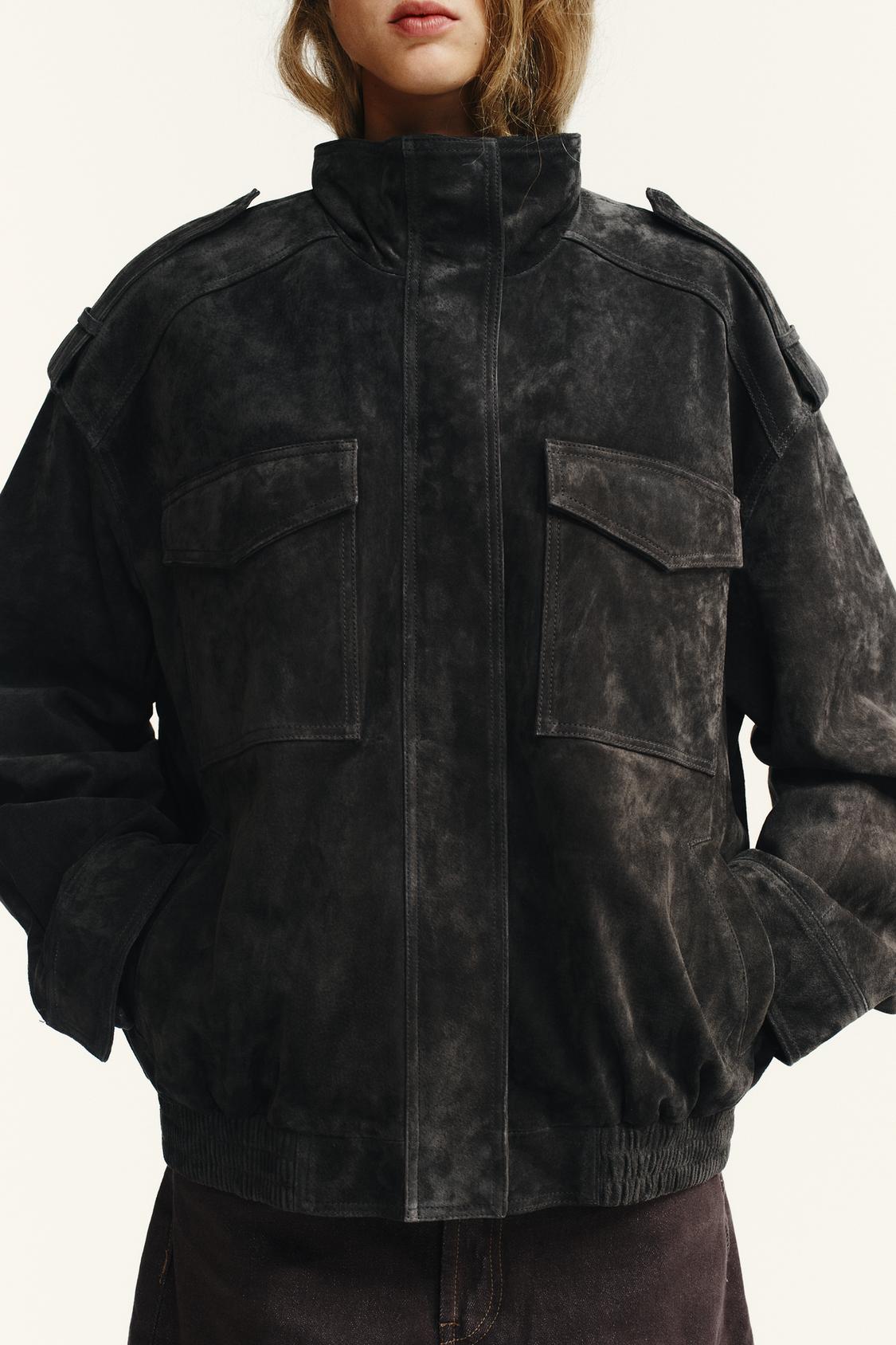 NELIYA ⎸ Meline Suede Jacket