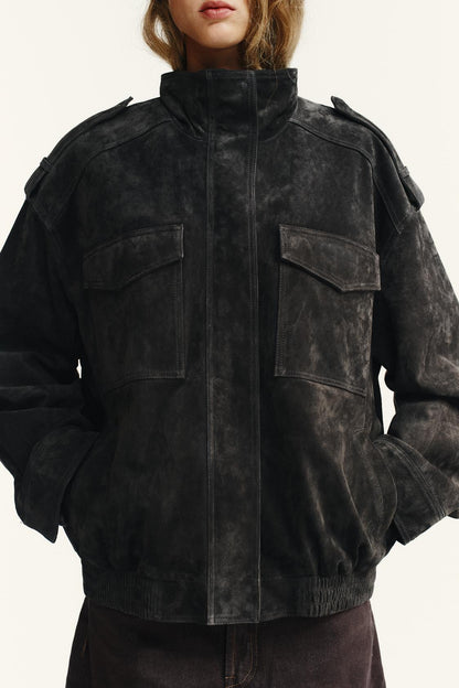 NELIYA ⎸ Meline Suede Jacket