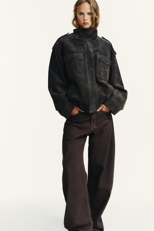 NELIYA ⎸ Meline Suede Jacket