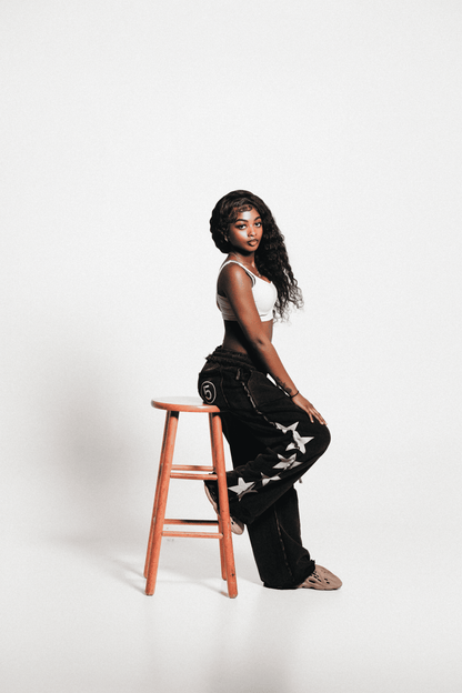 Star Velour Tracksuit Set