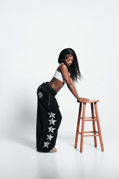 Star Velour Tracksuit Set