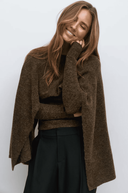 Layered Knit Crop Top