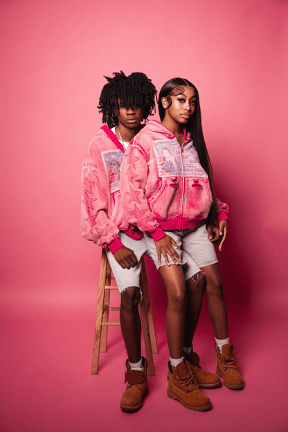 Star Velour Tracksuit Set