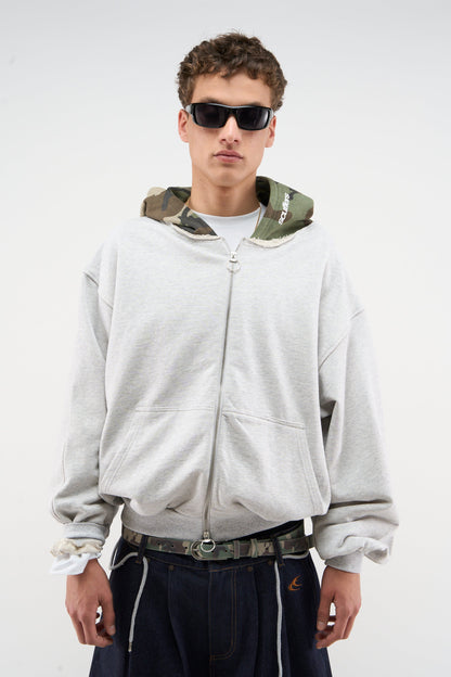 Mask Light Grey Zipper