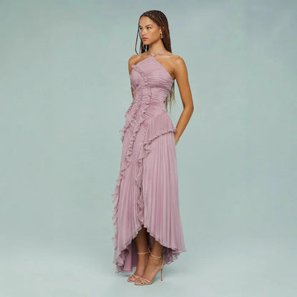 The Elara Dress – Dusty Lavender