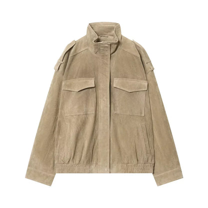 NELIYA ⎸ Meline Suede Jacket