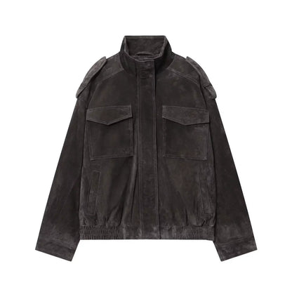 NELIYA ⎸ Meline Suede Jacket