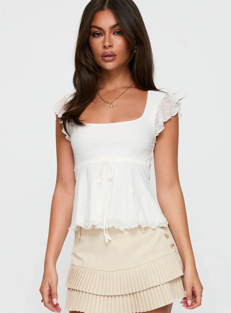 NELIYA ⎹ Deugh Frill Top