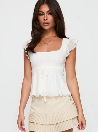 NELIYA ⎹ Deugh Frill Top