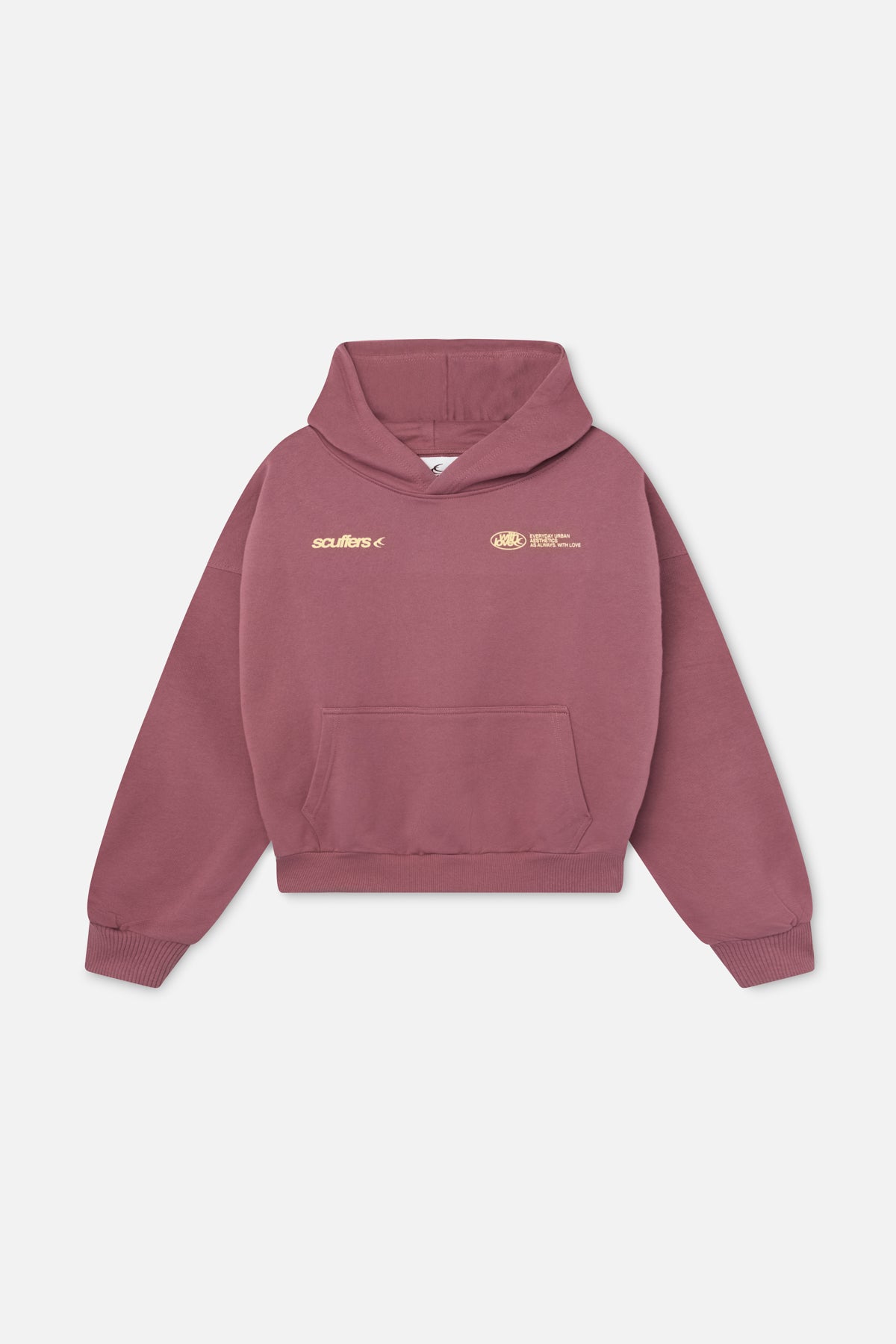 Sign Burgundy Hoodie