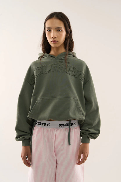 Scuffers Logo Oversized Hoodie