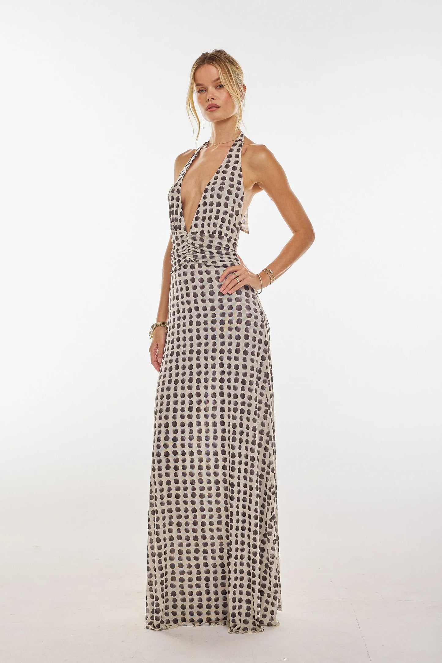 CHELSEA MAXI DRESS – ECLIPSE PRINT